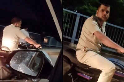 Two Women Chase Police Officer For Riding Bike Without Wearing Helmet, Video Goes Viral