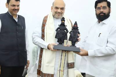 Maharashtra CM Shinde, His Deputy Fadnavis Meet Amit Shah in Delhi