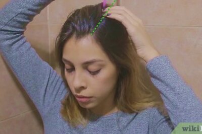 How to Make a Bun in Medium Layered Hair