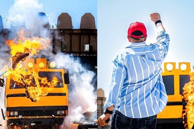 Singham Again: Rohit Shetty Blows Up A Bus As He Commences Shoot For Ajay Devgn Starrer, See Viral Pics