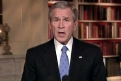 Bush throws his weight behind India to fight terror