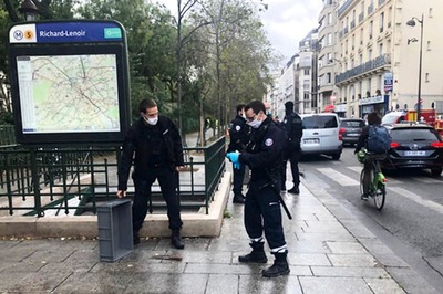 Paris Knife Attacker Suspect Says Wanted to Go After Charlie Hebdo: Report