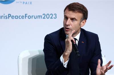 Macron Condemns 'Anti-Semitic' Hamas Attack on Israel at Ceremony