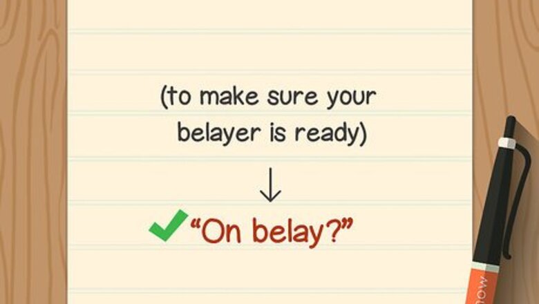 How to Communicate Basic Rock Climbing Commands With Your Belayer