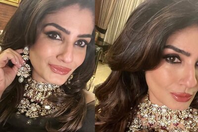 Raveena Tandon's Modern Touch To Her Outfit At Sonakshi Sinha’s Wedding Reception Is Winning The Internet