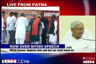 Nitish clarifies as BJP releases an old video of him praising Modi