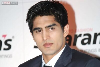 Vijender Singh feels that walking on the ramp is definitely easier than boxing