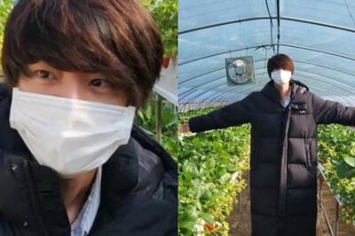 BTS' Jin Visits Uncle's Farm, J-Hope Asks Him to Bring Some Strawberries for Him