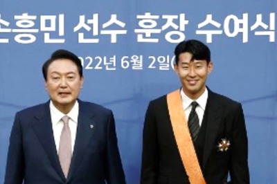 Son Heung-min Awarded South Korea's Top Sporting Honour by President