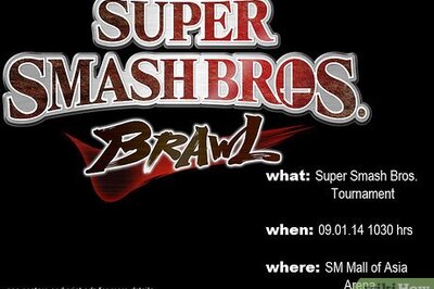 How to Hold a Super Smash Bros. Tournament