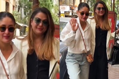Kareena Kapoor And Amrita Arora Twin In White Outfit As They Get Papped In The City, Watch Video
