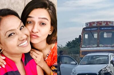 Actors Milla, Divya Ganesh and Kambam Meena Meet With Car Accident