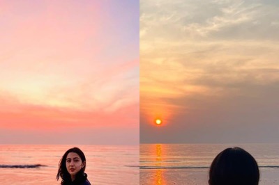 Sara Ali Khan Enjoys Breathtaking Sunsets, Pens A Thoughtful Note: Says 'Time Isn’t Going To...'