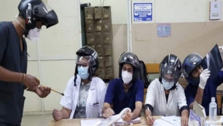 Hyderabad Doctors Report to Duty With Helmets on to Protest After Fan Falls on Colleague
