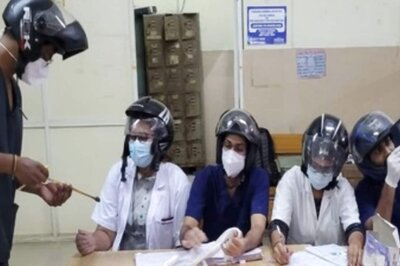Hyderabad Doctors Report to Duty With Helmets on to Protest After Fan Falls on Colleague