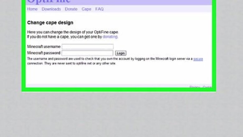 How to Move Your OptiFine Cape to a Different Minecraft Account