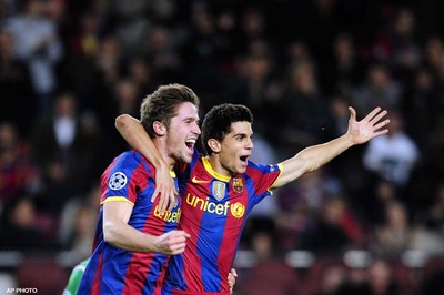 Champs League: Barcelona stay unbeaten