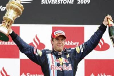 Vettel wins British Grand Prix in Red Bull one-two