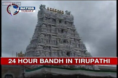 Bandhs in Andhra, Tirupati to protest against Telangana