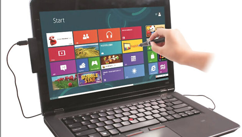 Portronics Handmate converts non-touch screen into a touchscreen