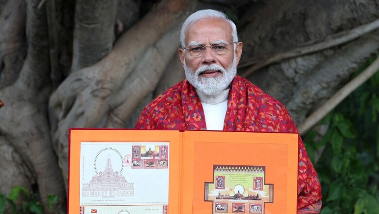 PM Modi Releases Commemorative Postage Stamps on Ram Temple