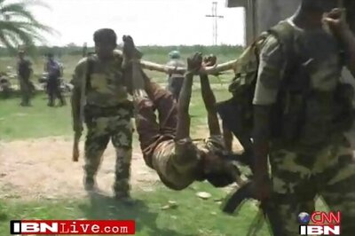 Dead Naxals carried like animals, NHRC objects