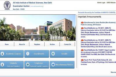 AIIMS 194 Junior Resident (NA) Posts For January 2018 Session; Apply Before 9th December 2017