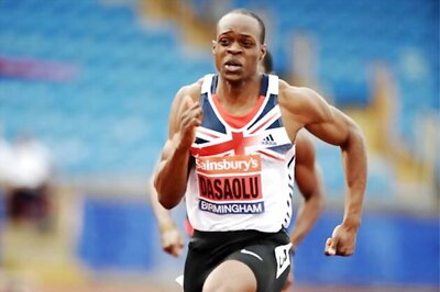 British sprinter Dasaolu goes faster than Bolt this year