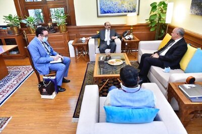 Morocco's Envoy Meets Foreign Secretary Harsh Vardhan Shringla