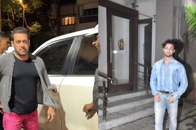 Salman Khan Keeps It Stylish In Grey And Pink Outfit For Arbaaz’s Birthday Bash, Aayush Sharma Joins; Photos