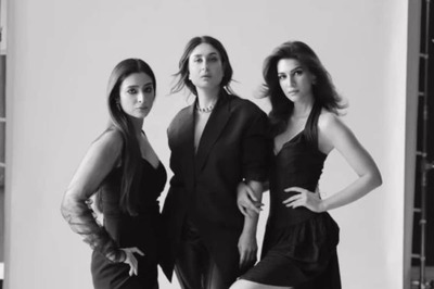 The Crew Release Date Out: Kareena Kapoor, Tabu, Kriti Sanon Ask You to Tie Your 'Choli Tightly'