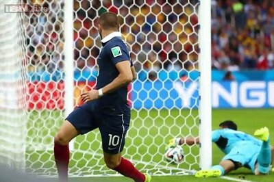 World Cup 2014: Goal-line technology makes a controversial debut, denies Karim Benzema a hat-trick
