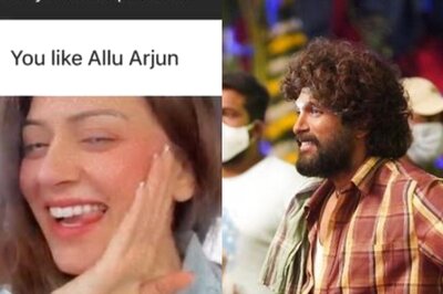 Hansika Motwani Recreates Her 'First Co-Star' Allu Arjun’s Pushpa Step, Actor Responds