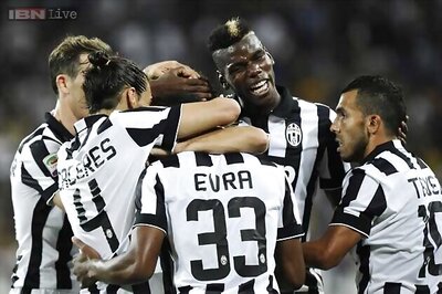 Juventus beat Udinese 2-0 on Allegri's home debut