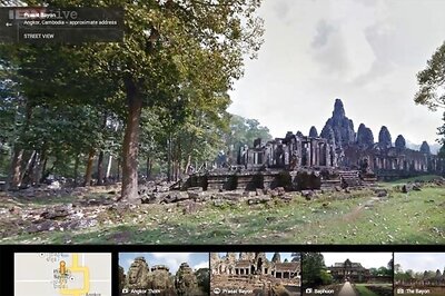 Explore Cambodia's spectacular Angkor Wat temples on Google Street View
