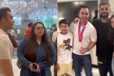 Virat Kohli's Family Arrives At ITC Maurya To Meet The T20 World Cup Winners