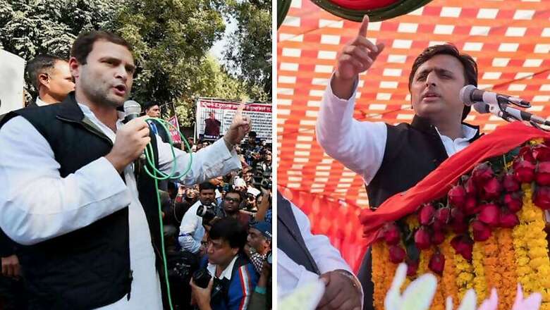 Congress-SP an 'Opportunistic Alliance to Grab Power': BJP