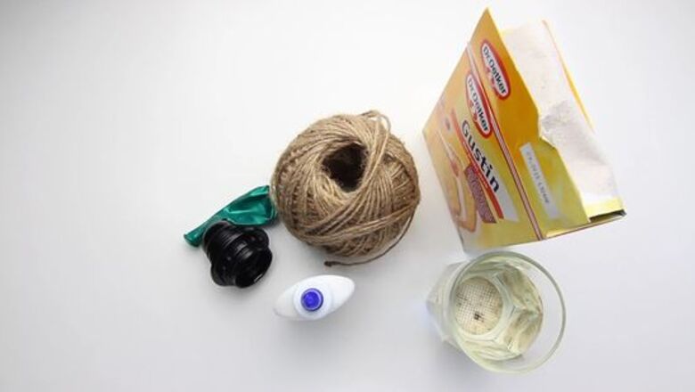 How to Make a String Pendant Lamp