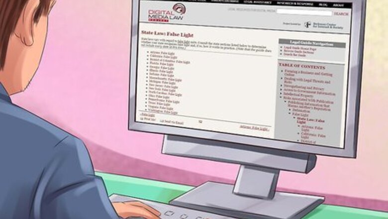 How to Claim False Light