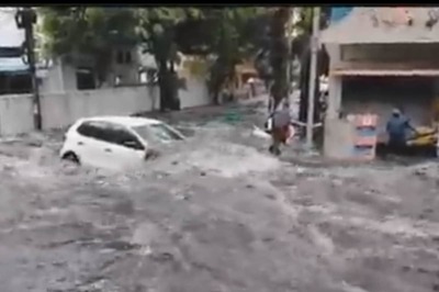 Watch: Cars Swept Away As Hyderabad Grapples With Heavy Rain