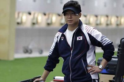 Korea's Jin Jong-oh wins 10m air pistol gold