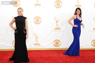 65th Emmy Awards: Runway trends arrive spotted on the red carpet