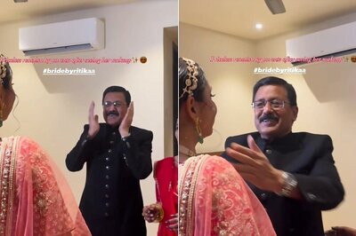 Video of Father's Emotional Reaction After Seeing Daughter As Bride Will Melt Your Heart