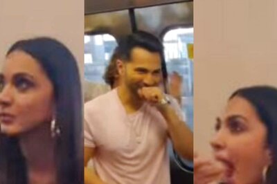 As Kiara Advani and Varun Dhawan Enjoy Vada Pav, Netizens Remind 'Eating Not Allowed In Metro'