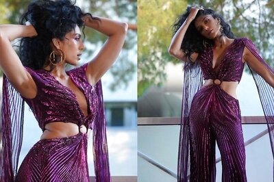 Sexy Video! Sobhita Dhulipala Flaunts Hot Curves In Very Dramatic Low-Cut Jumpsuit at Cannes | Watch