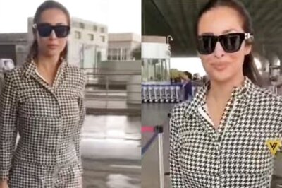 Malaika Arora Gives Fashion Police A Run For Their Money In Stylish Checkered Jumpsuit; Watch Video
