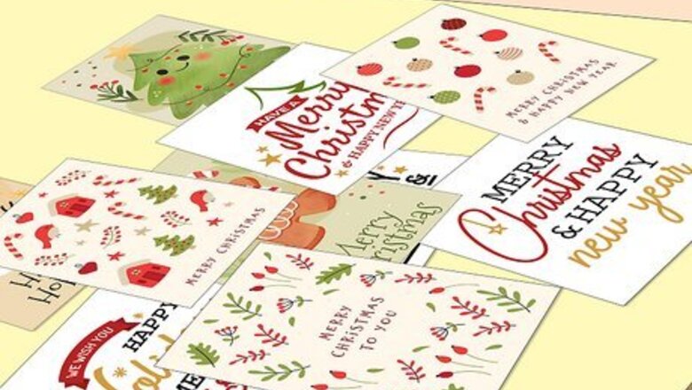 How to Decorate a Window with Christmas Cards