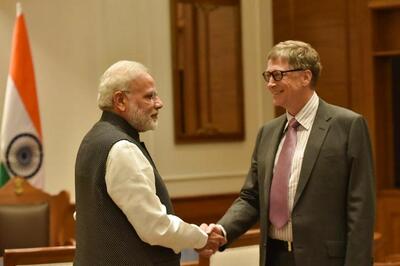 Bill Gates Praises PM Narendra Modi's Swachch Bharat Initiative
