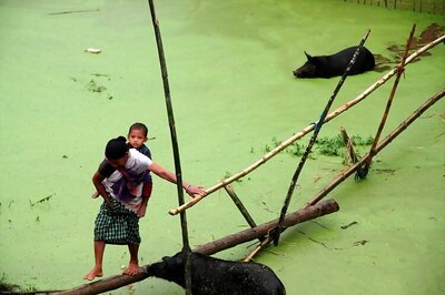 Assam flood situation worsens, over three lakh affected in 13 districts