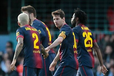 Messi scores in 19th straight game as Barcelona draw 2-2 at Celta